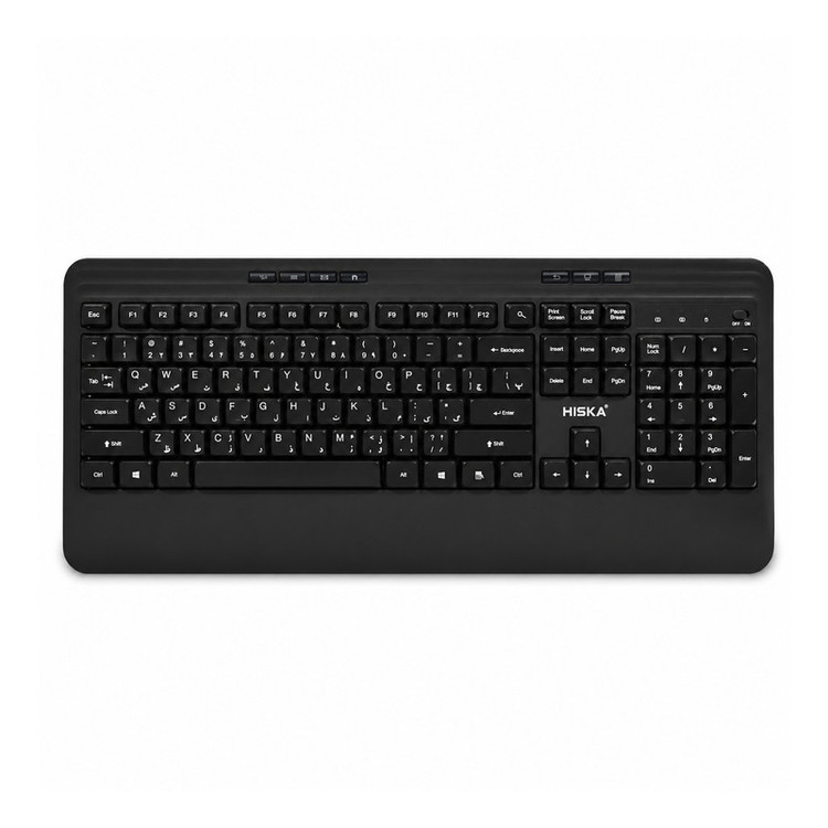 کیبورد و ماوس بیسیم هیسکا مدل H-MK25