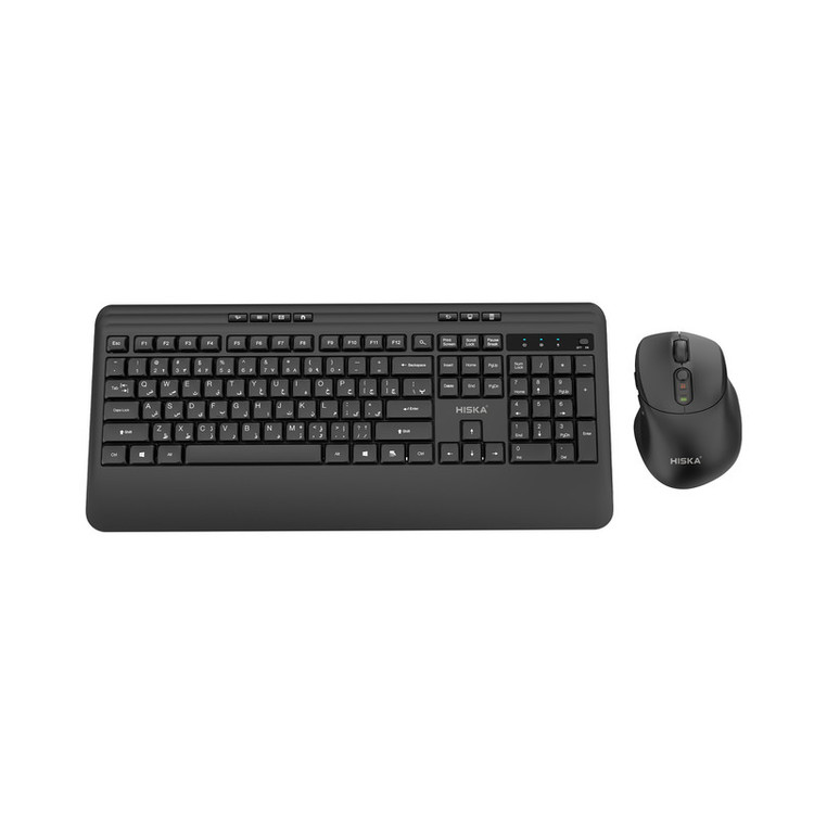 کیبورد و ماوس بیسیم هیسکا مدل H-MK25